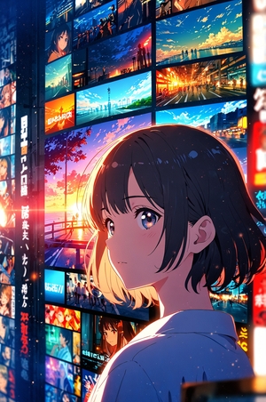 Анализ данных подборки аниме