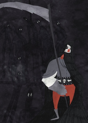 Иллюстрации к статье "Смерть на рабочем столе"