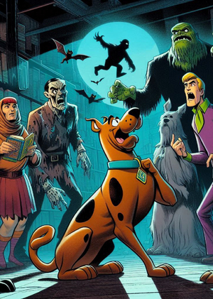 Графический анализ монстров из франшизы «Скуби-Ду!»