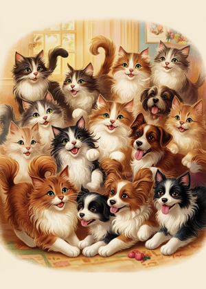 Анализ соотношения домашних животных в США