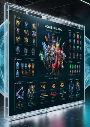 Анализ данных возрастающей популярности игры Mobile legends: bang-bang