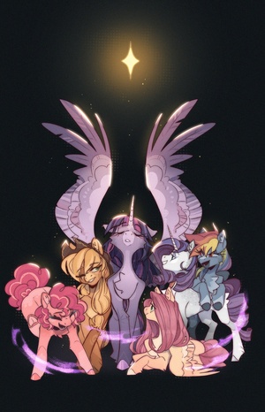 Анализ участия главных героинь MLP:FiM в сериях