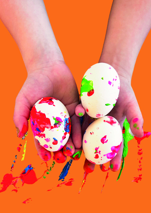 Креативный набор для окрашивания пасхальных яиц «Пасхальный праздник»