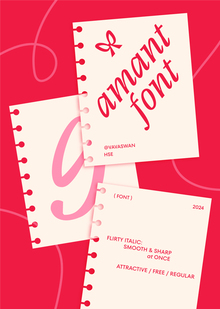 AMANT / font