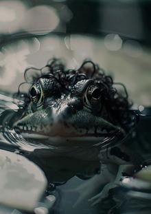 Серия фотографий, вдохновленная историей о&nbsp;царевне лягушке
