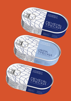 Бренд продукции из трески «Секрет помора»