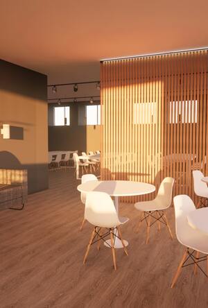 Дизайн-проект интерьера учебного кластера 