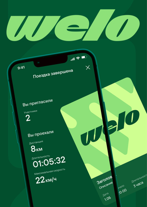 Welo: a couple of clicks on the road