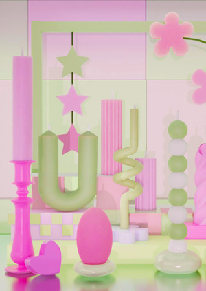 Витрина для бренда CandleShop