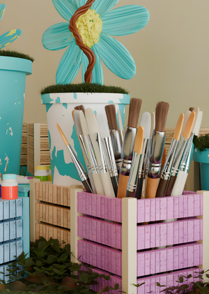 Летняя витрина для Передвижника