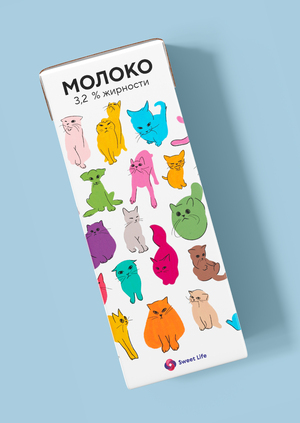 Детская молочная продукция Sweet Life