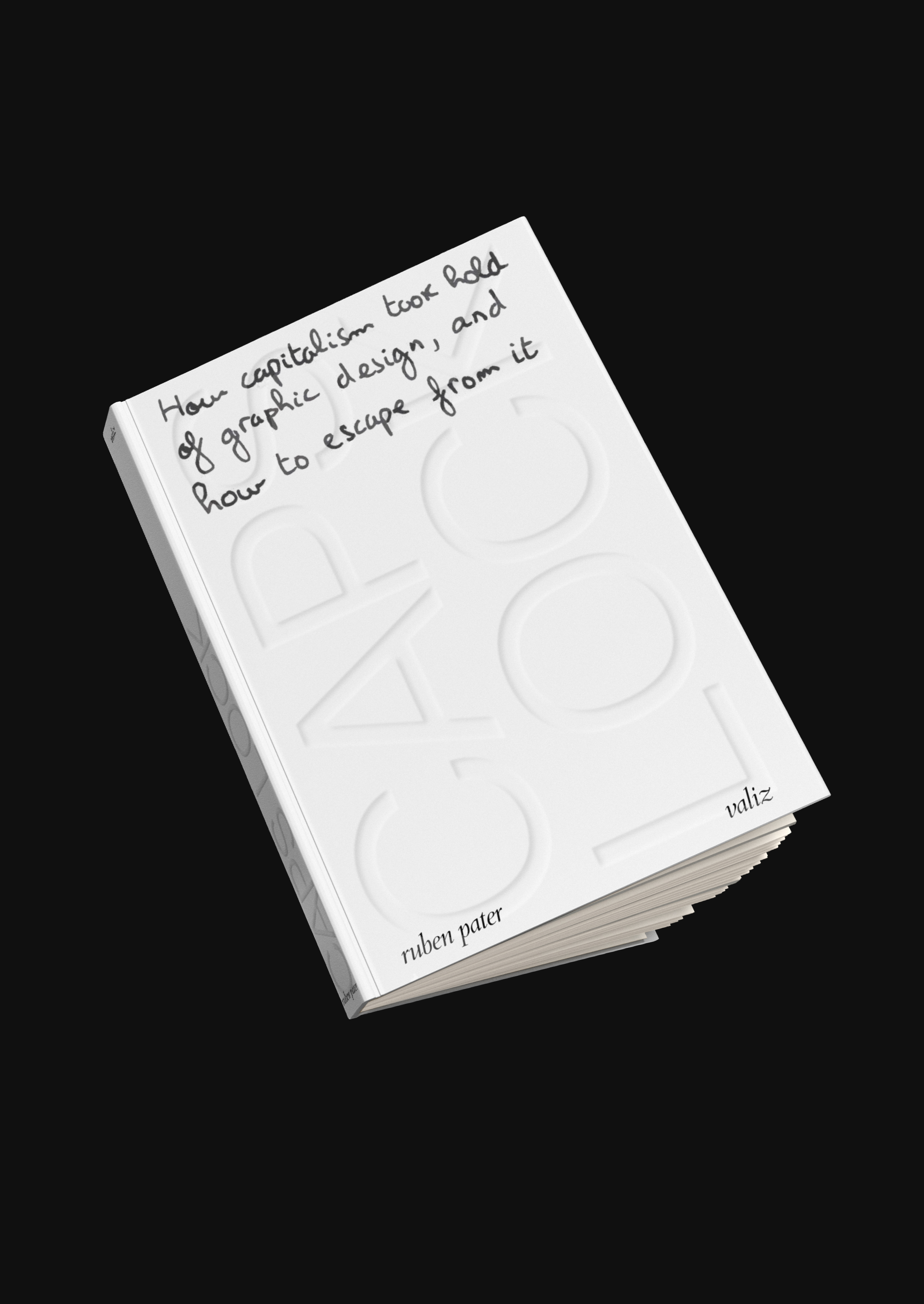 Обложка книги Рубена Патера CAPS LOCK