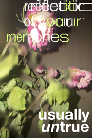 reflection of your memories 
серия генеративных постеров