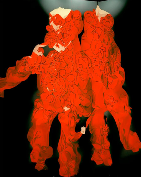 Платки AI  "Тонкая связь"