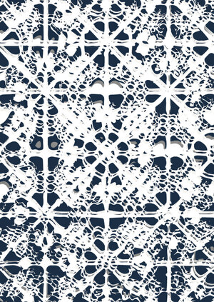 Серия платков "Движение в структуре"