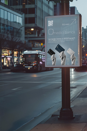 Бренд с акцентом на инновации для итальянского банка Медичи