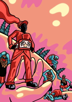 Портняжка в логове великанов