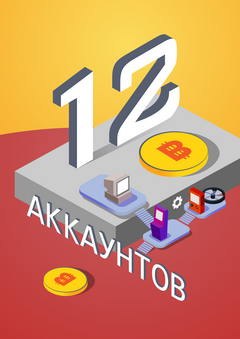 12 аккаунтов