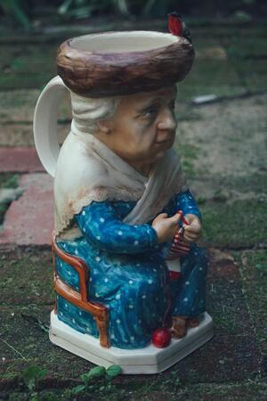 Кувшин Бабушка Пирата/Ceramic Creatures