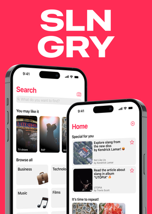 Slangary — словарь для изучения сленга