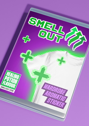 Упаковка ароматических стикеров для шкафа и гардеробной "SMELL OUT"