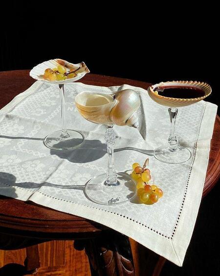 Бокалы из ракушек Eva Shells