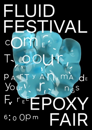 Бренд бижутерии из эпоксидной смолы «Vivid Fluid»