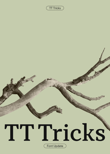 TT Tricks font (version 2,000)