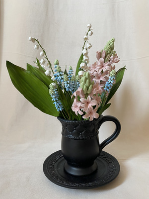 Porcelain flowers «First flowers»