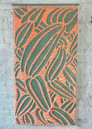 Текстильное панно "Опунция"