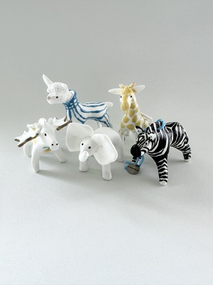 Porcelain animals 