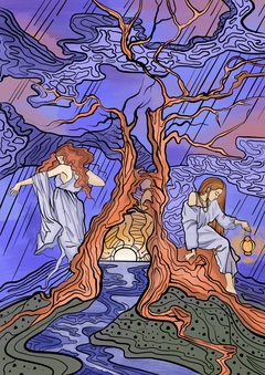 Иллюстрации к эпосу «Масторава»