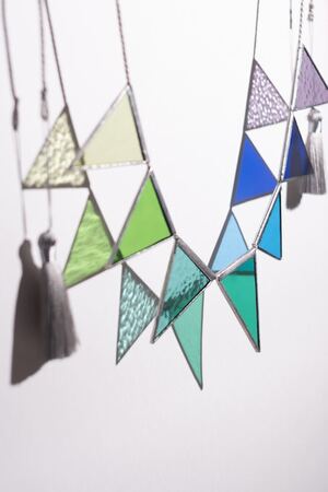 Stained glass garland