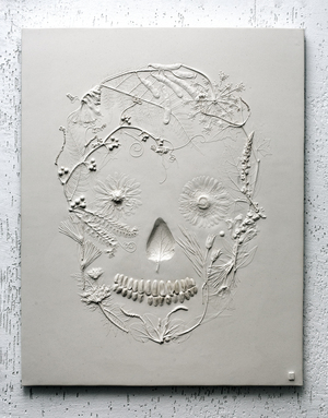 Series "Flowers and Skulls". Panel #2