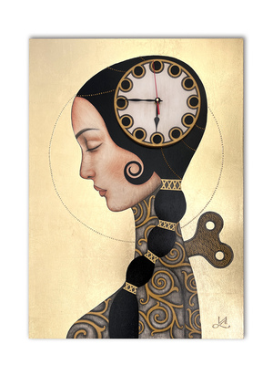 Picture-clock "Keeper of Time"