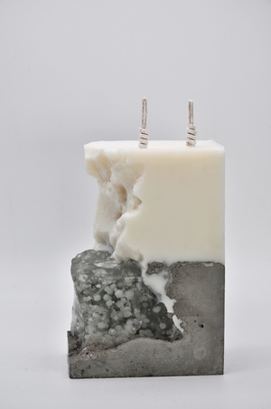 Candle Briquette Loft Stones |Melty Rock|II, LAB|ontà Decor