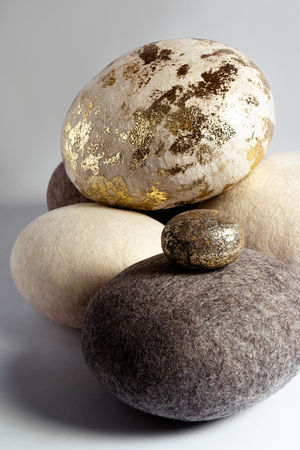 Pouf "Gold of Ladoga"