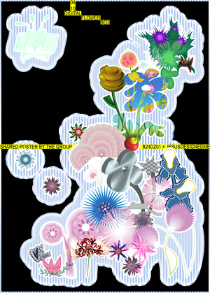 Poster - Digital Flower Bed