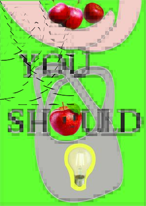 Life through the eyes of a falling apple 
