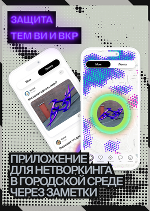 План работы над ВИ и ВКР. Приложение для нетворкинга в городской среде