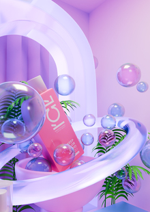 Витрина для серии ICE by&nbsp;NATURA SIBERICA