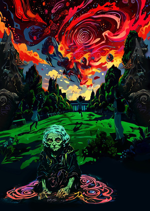 Neural Network Pictures from an Exhibition