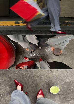 Red heels