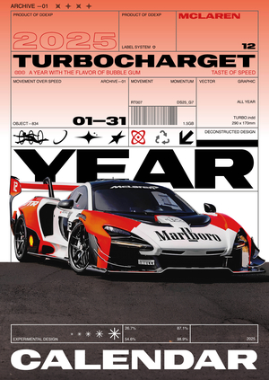 TURBOCHARGET YEAR CALENDAR