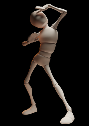 Анимация и позинг в Autodesk Maya