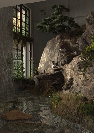 дизайн интерьера магазина походной обуви "ADX"

