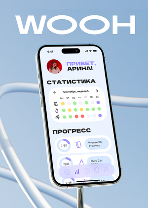 Трекер привычек Wooh