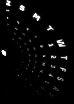 Phototypesetting Calendar