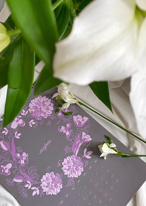 календарь для цветочной студии "ДАР"