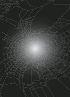 Концепция освещения WEB LIGHTING для глэмпинга TELT